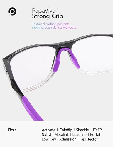 Image of Replacement Nose Pad for Oakley Activate OX8173 / Activate Asian Fit OX8169F - Purple Euro Fit