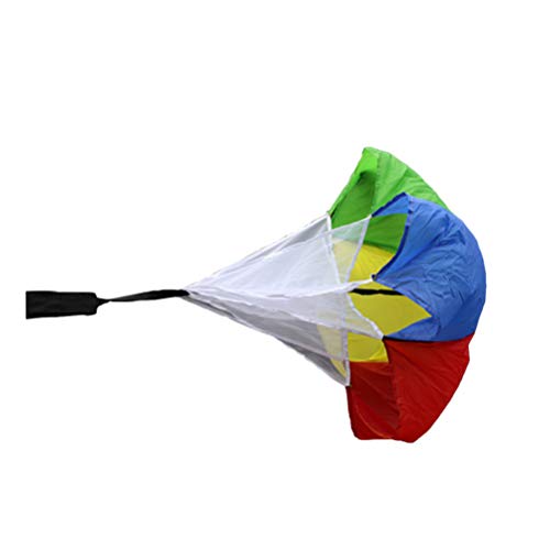 BESPORTBLE Running Speed Training Speed Chute Resistance Parachute for Speed and Acceleration Training Weight Bearing Running and Fitness Core Strength Training Colorful