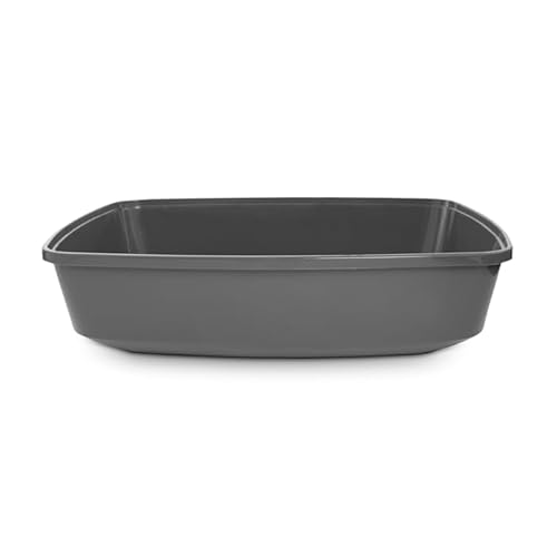So Phresh Open Cat Litter Box Charcoal Large 19.5