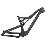 SERAPH New Full Suspension All Mountain Bike Frame Carbon Fiber MTB Frame M08 Update FM10 disc Brake Post Accept Custom Painting (17.5')