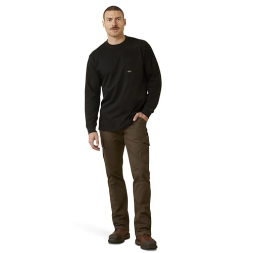 Image of Ariat Men's Rebar M4 Relaxed Made Tough Cargo Straight Pant