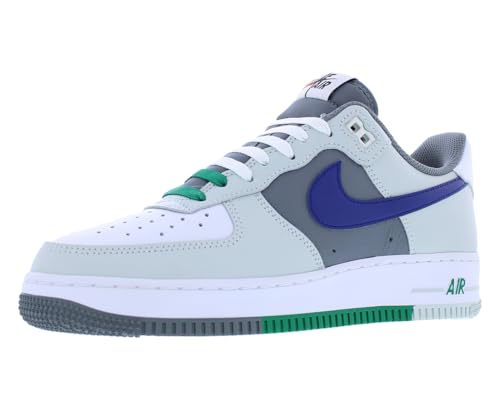 Nike Shox Q'Vida para mujer, Plateado claro, azul real profundo, 45.5 EU