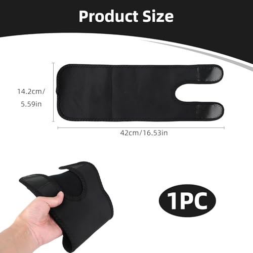 Compressiemouw voor bovenarm, verstelbare spalk voor biceps tendinitis en elleboog, comfortabele en ademende ondersteuning voor mannen en vrouwen, voor sport en herstel na de operatie - Afbeelding 3