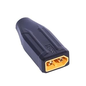 APLudoo Adaptateur de charge léger vers 5525 mâle/femelle modèle avion stockage d'énergie mobile connecteur convertisseur de charge connecteur