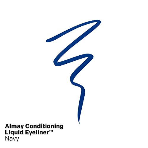 Almay Conditioning Liquid Eyeliner, Longwearing, Waterproof, Hydrating, 30 Navy, 0.03 Fl Oz. #TOP1