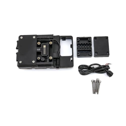 Porte-téléphone Ninja Z1000 SX support GPS moto anti-vibration en aluminium noir