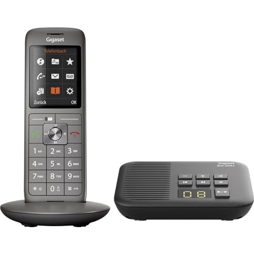 Gigaset CL660A Telefono DECT Antracite, Nero