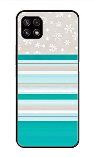 Image of Metal TPU Printed Back Cover for Samsung Galaxy F42 5G (Stars and Lines) 360 Degree Protection | Camera Protection -25092024(AR)