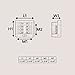 True Mods 12-Way Modular Ground Terminal Block [Expand with Up to 12 Fuses] [Protective Cover] [Copper Bus Bar] Negative Power Distribution Busbar for Truck Marine Boat Automotive Motorcycle UTV ATV