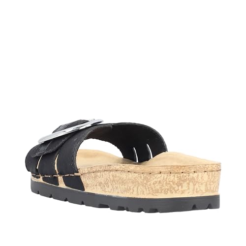 Mules Rieker Femme 69880 sandales plates confortables et légères