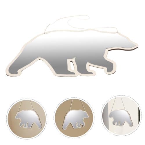 Miroir de maquillage ours solution reflets nets pour chambre enfant - 8