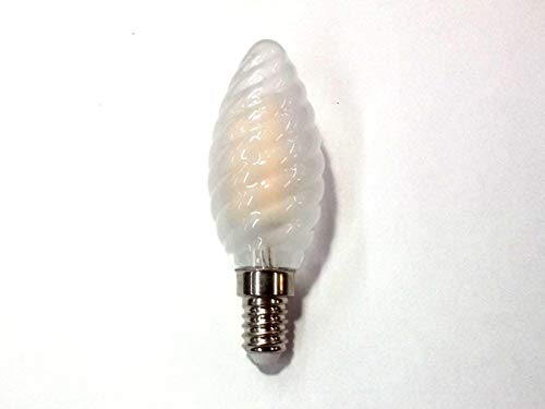 Preisvergleich Produktbild Lampe E14 4W = 34W Glühlampe, warmweiß, 380lm, Filament Tropfen, FROSTED