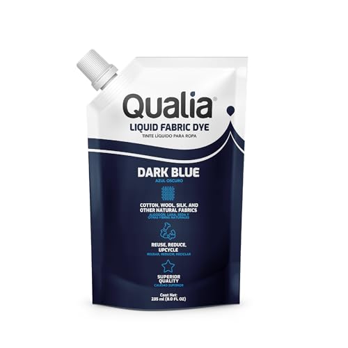 Qualia Fabric Dye - for Natural Fibers - 235 ml (Dark Blue)