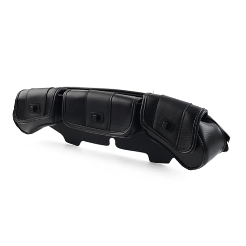 FSFY Powersports Alforjas, Bolsa de parabrisas con 3 bolsillos para modelos Harley Electra Glide, Street Glide y Trike 96-13 miniatura 4