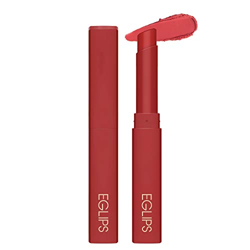 EGLIPS Muse in Velvet Lipstick, Calm MLBB Tones (V002 Bronze Pink) 0.06oz
