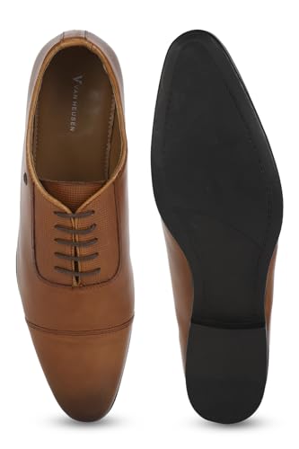 Image of Van Heusen Men Leather Formal Shoes