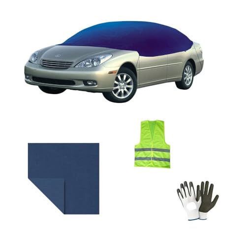 Compatible con Subaru Impreza Station Wagon año 12/00 al 09/07 (20116) Cubiertas DE Techo Y PROTECCIÓN DE Ventanas Cristales para Coches COMPLETOS con ELÁSTICOS para UNA CONEXIÓN Resistente