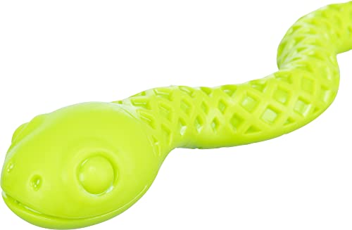 TRIXIE Snack Snake for Dogs - interactive dog toy that can be filled with snacks and pastes for playful snacking fun - 27 cm - 34931 - Image 2