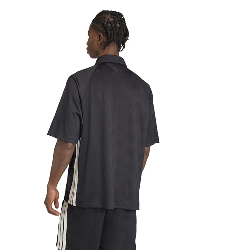 adidas Men's Stadium 3-Stripes Tennis Inspired Jacquard Polo T-Shirt2