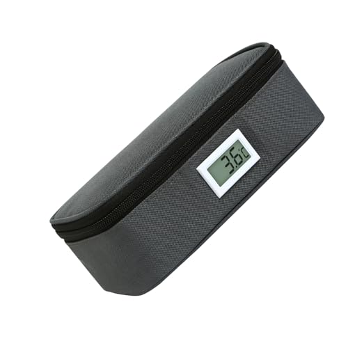 YROHGKPN Bolsa de planificación refrigerada transportable con revestimiento de aluminio permanente, para mochileros, compras, control cálido, impermeable, aislada, bolsa de almacenamiento de alimentos