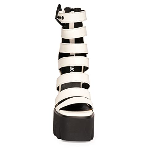 LAMODA Women's Platform Court Shoe3