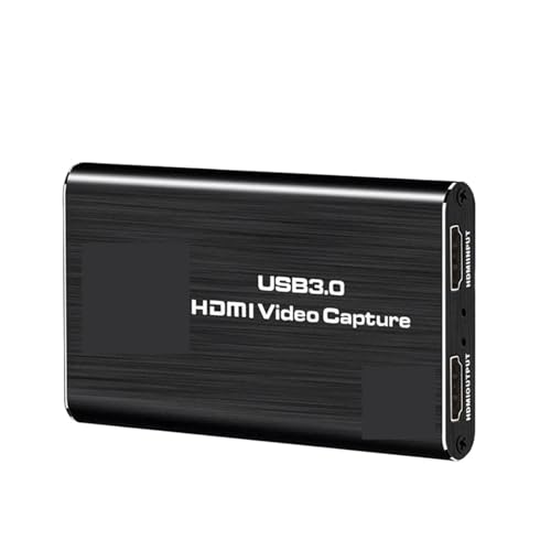 Tarjeta de captura de video HDMI para emitir directos de videojuegos desde tu HDTV con USB 3.0