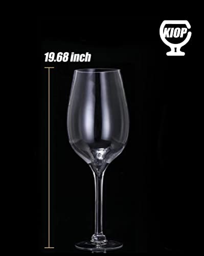 Vaso grande de vidrio de 6500 ml miniatura 5