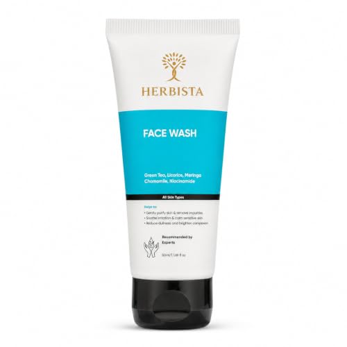 Image of Gentle Hydrating Face Wash | Sulphate-Free Cleanser with Niacinamide & Vitamin C, Botanical Extracts | All Skin Types | 50 ml