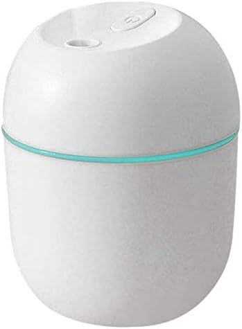 Humidificador de aire USB pequeño de 7.4 fl oz, mini difusor portátil de niebla fría para dormitorio, oficina, escritorio, coche, viaje, aroma,