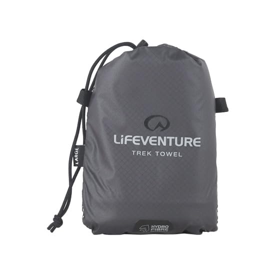 Lifeventure Serviette De Toilette Recyclée SoftFibre Trek, Bleu Marine Geante 150 X 90 Cm Serviette D 21089853