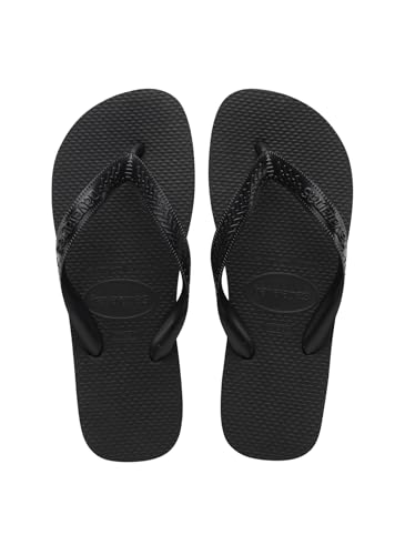 [Havaianas] ビーチサンダル ハワイアナス TOP ブラック 37(24~24.5cm)