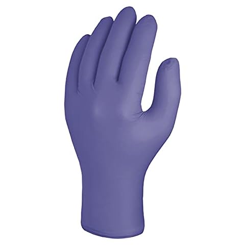 Skytec TX324 Box of 100 Single Use 0.07mm Thick Biodegradable Disposable Nitrile Gloves (XL) Cover