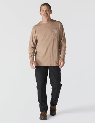 Image of Carhartt K126 Men's LS Workwear T-Shirt Midweight Jersey Fit