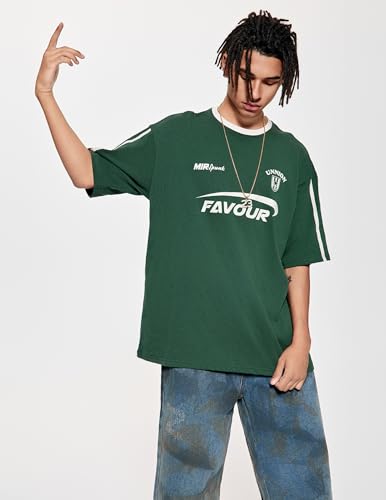 Vamtac Patchwork Racing T Shirt Y2K Vintage Oversized Graphic Tees Contrast Color Stripe Half Sleeve Unisex Streetwear Top2