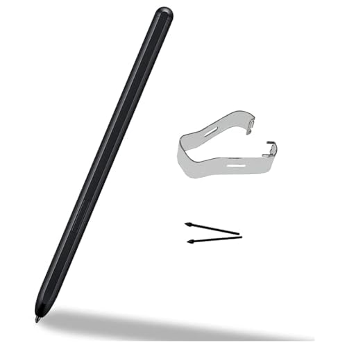 Z Fold 3/4 S Pen - Compatible con Galaxy Z Fold 3/4 Fold Edition Bolígrafo, lápiz óptico Galaxy Z Fold 3/4 con 2 Puntas (Phantom Black).