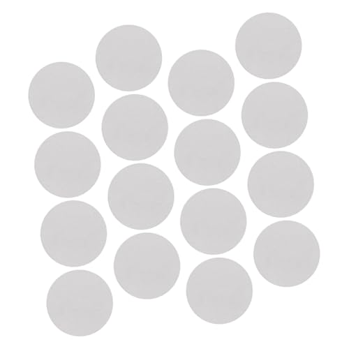 Tofficu 24個 無地シルバーカラー 円形ケーキボード 厚さ 丈夫なダンボール製 ケーキ飾り用ベース