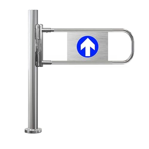 Portail battant automatique pour entrées commerciales et flux fluides