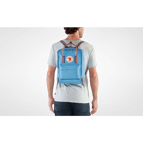 Image of Fjallraven Men's Kanken, Air Blue /Rainbow Pattern, 1 EA