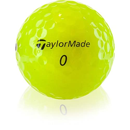 TaylorMade Taylor Made Distance+ Yellow AlignXL Golfbälle, personalisierbar