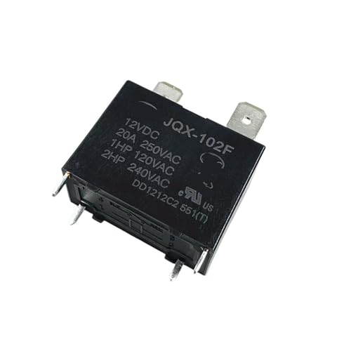Relais JQX-102F-12VDC 4 broches pour réparer un chauffe-eau en panne