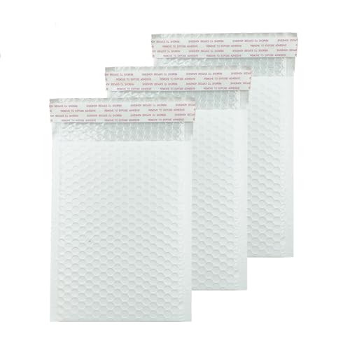 【30枚】クッション封筒 Sサイズ 外寸:20×16cm 内寸:20×14cm 白 郵便発送業務用 防水 テープ付 エアキャップ付 クロネコDM便 ネコポス ゆうパケット クリックポスト ポスパケット対応 梱包材