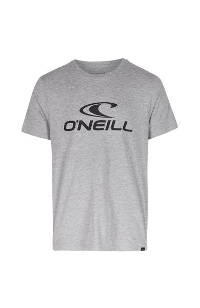 O'NEILL T-Shirt Camiseta, Hombre, 8001 Silver Melee-A, Regular