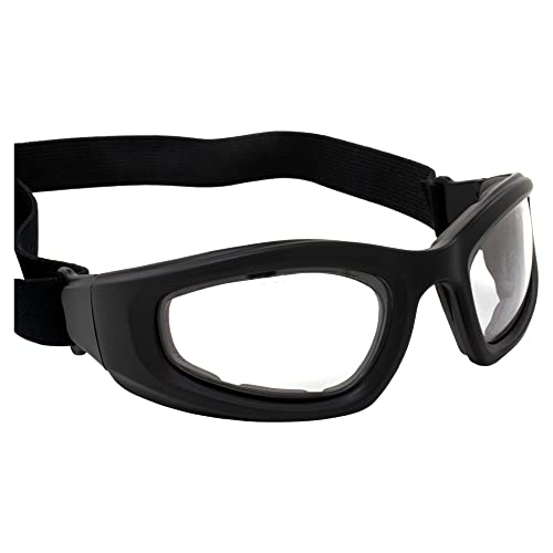 2 Pairs Epoch Motorcycle Goggles With Black Frames And Clear Yellow Lenses #TOP3