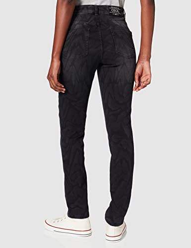 Cecil 374527 Jeans, Grey Used Wash, 26W x 30L