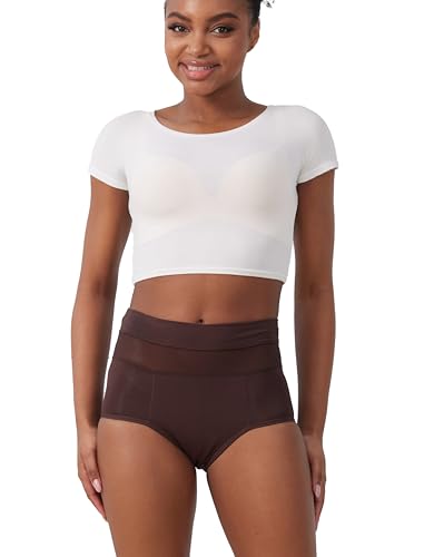 Goat Union Overnight Period Underwear Women, M, Chocolate