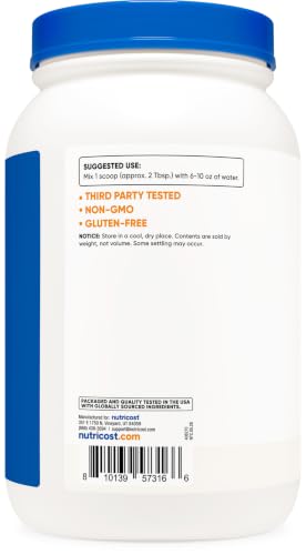 Image of Nutricost Maltodextrin Powder 4LBS - Gluten Free, Non-GMO
