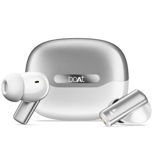 boAt Airdopes Prime 701 ANC White Zinc White - Image 2