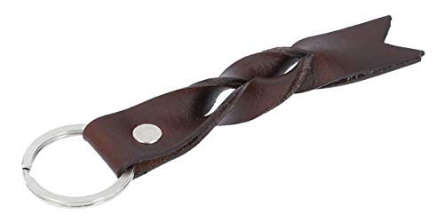 Preisvergleich Produktbild Gusti Leder 'Vetle' Schlüsselanhänger Lederanhänger Accessoire Anhänger Schlüsselband Lederband Braun Leder