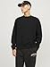 JACK&JONES Plus Mens Black Sweat Crew Neck