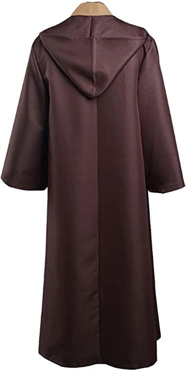 Miniatura 5 de Adult Mens Costume Robe Cosplay Halloween Cloak Tunic Belt Set